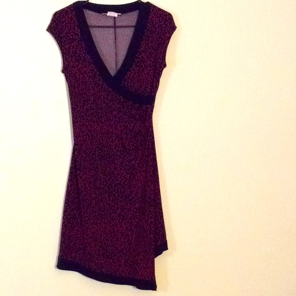 Red and Black Dress